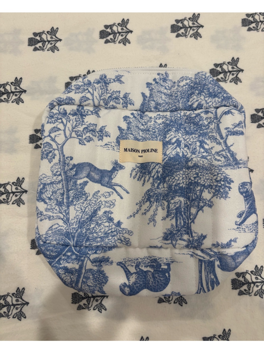 Maison Pioline Paris Cosmetic Bag